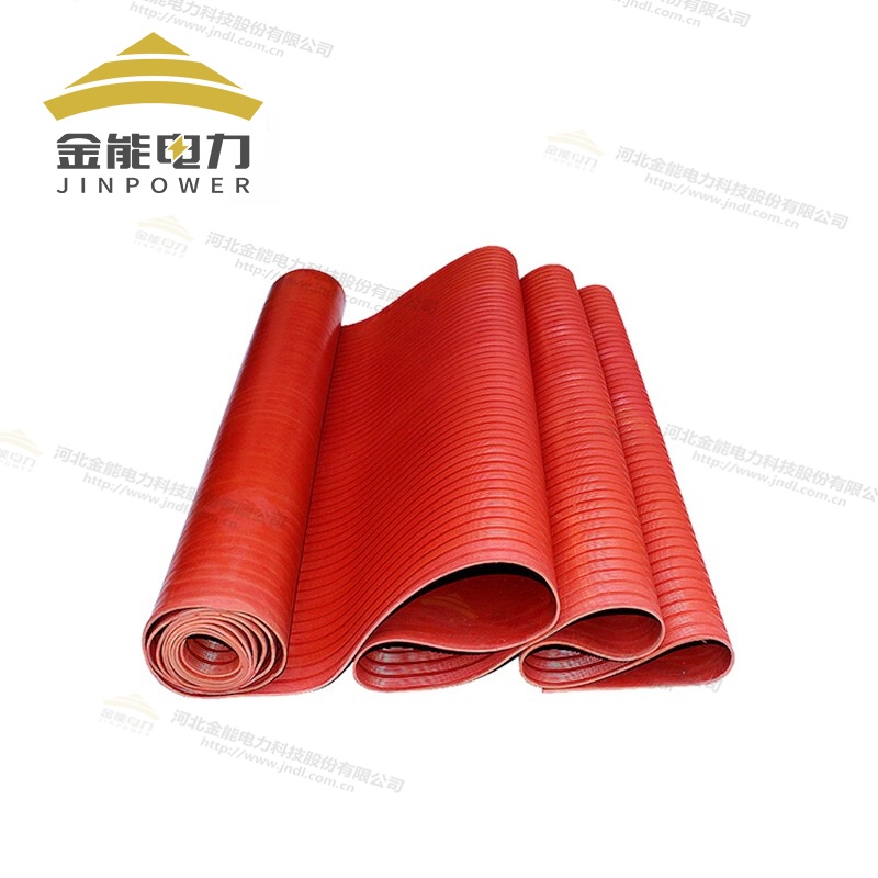 3mm5kV紅黑綠三色常規(guī)防滑絕緣橡膠板