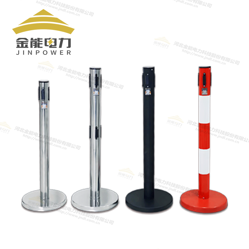 不銹鋼/玻璃鋼伸縮圍欄（帶式） 銀行機場一米線