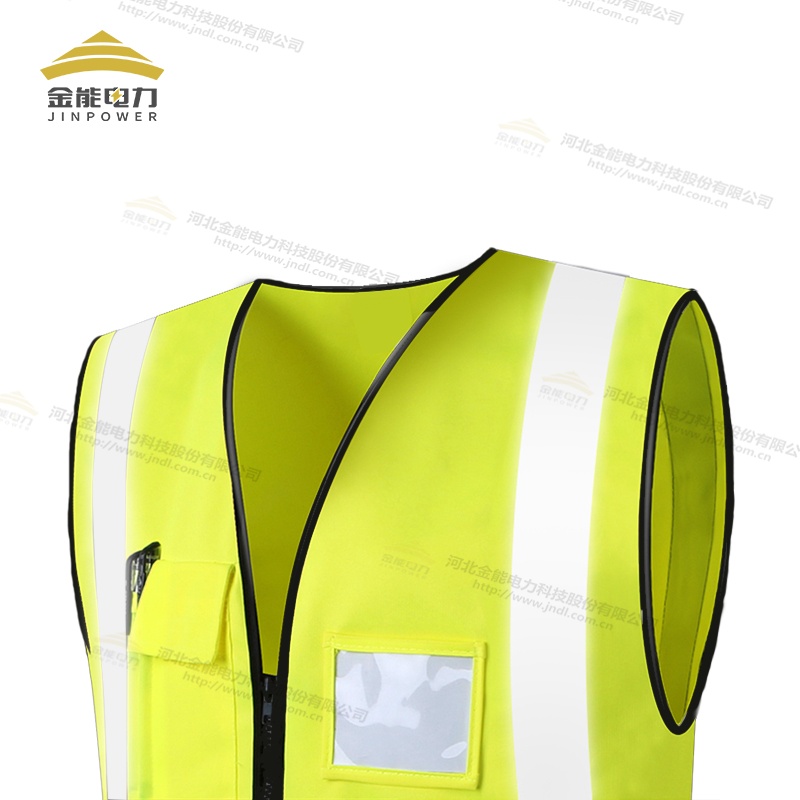 反光標(biāo)識馬甲 柔軟透氣布料夜間反光條設(shè)計